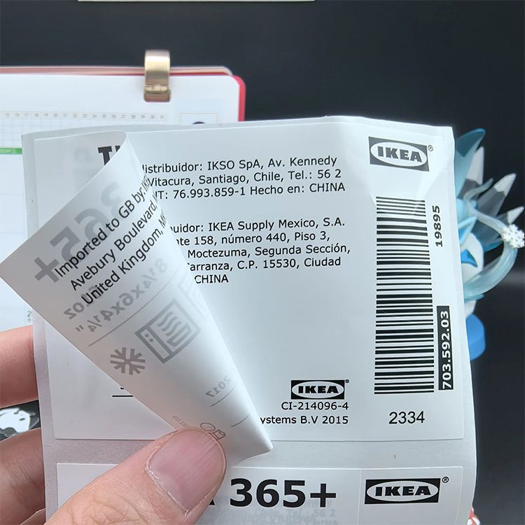 Two-ply Labels