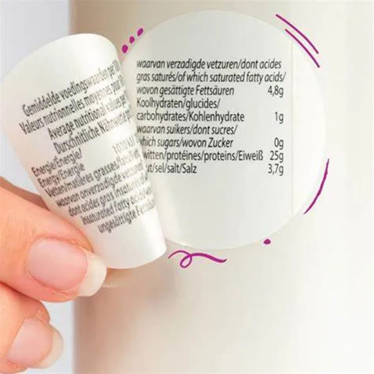 Food Multi-layer Labels