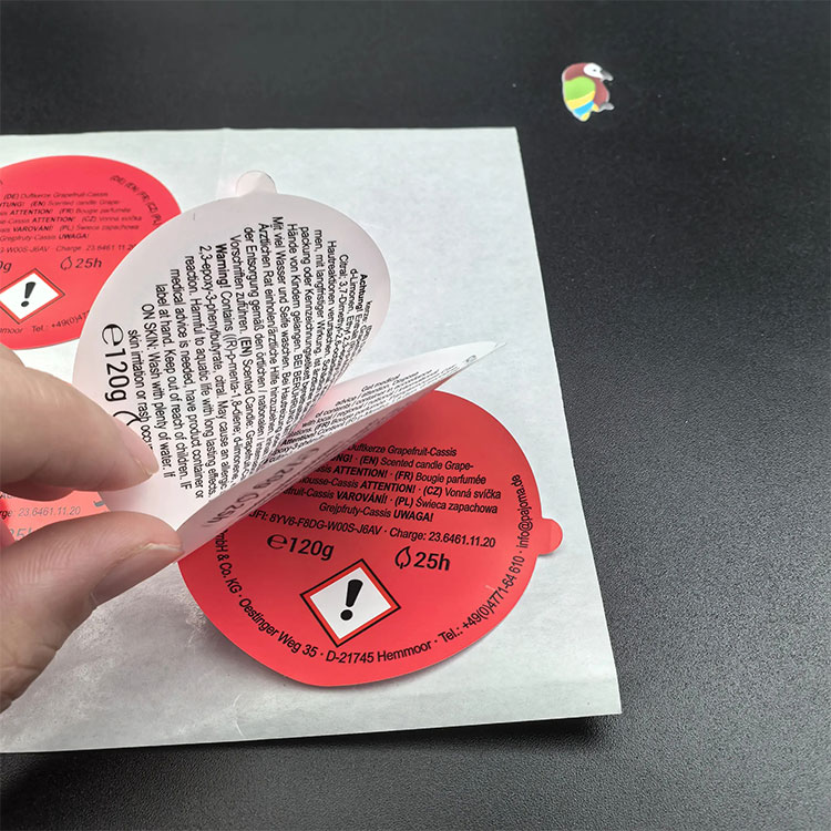 Round Multi-layer Labels