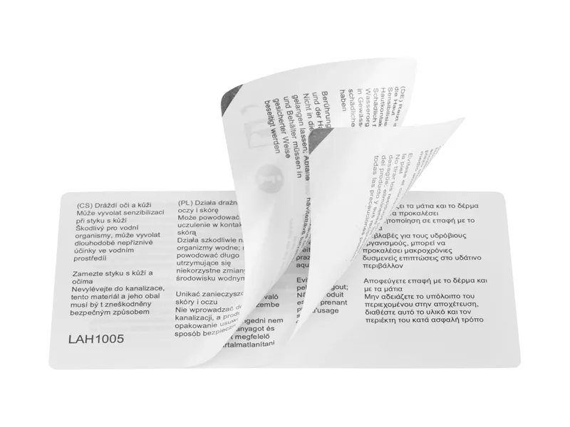 Multifunctional multi-layer labels