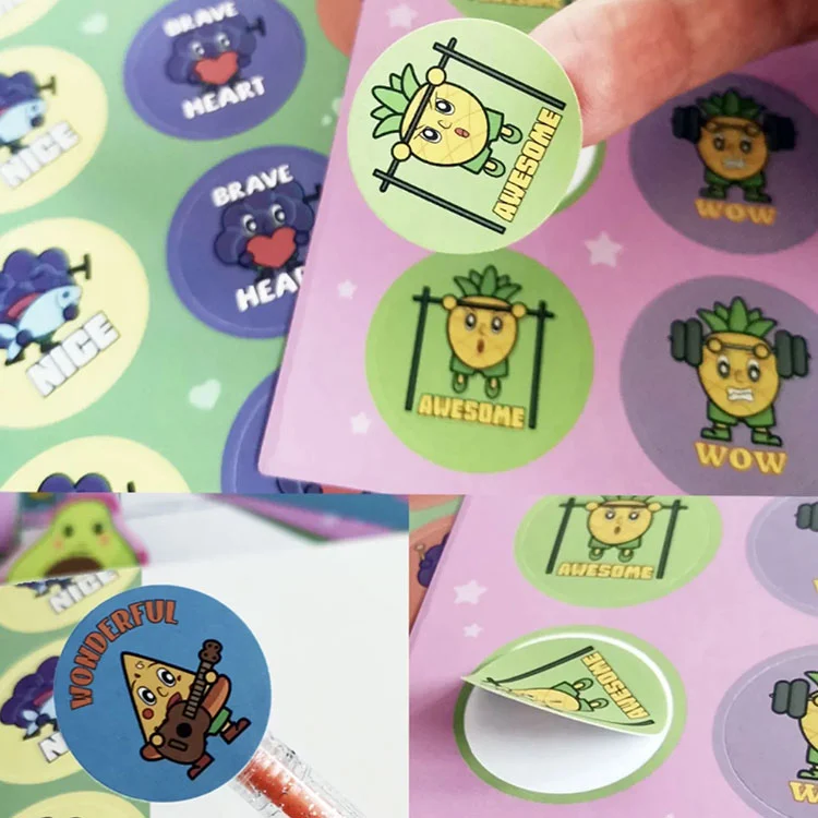 Fruity Scented Stickers
