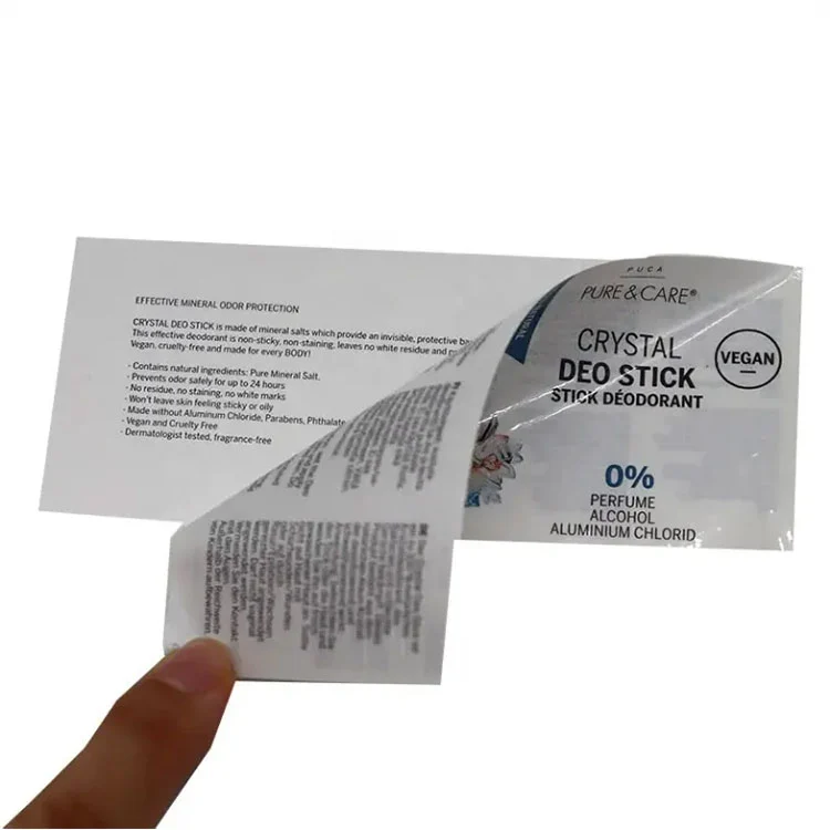 Removable Multi Layer Labels