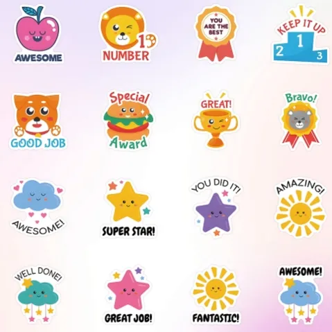 Reward stickers