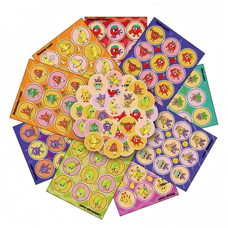 Fruity Scented Stickers