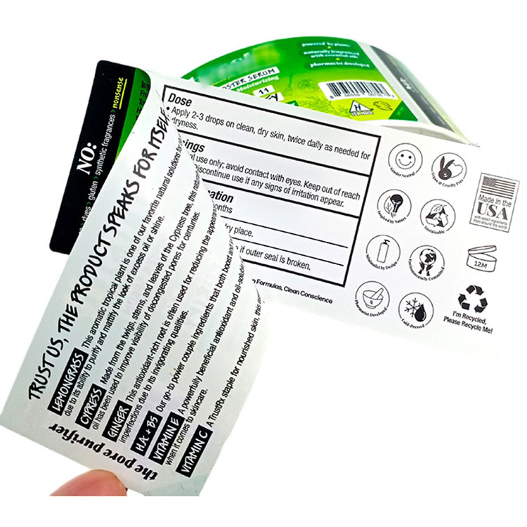 Food Multi-layer Labels