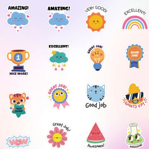 Reward stickers