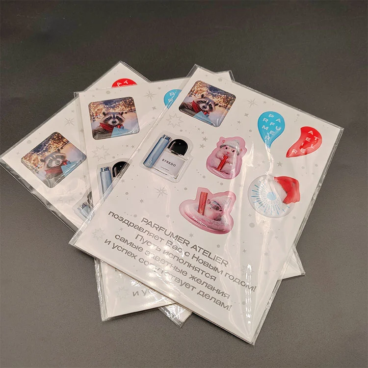 3D Epoxy Resin Sticker