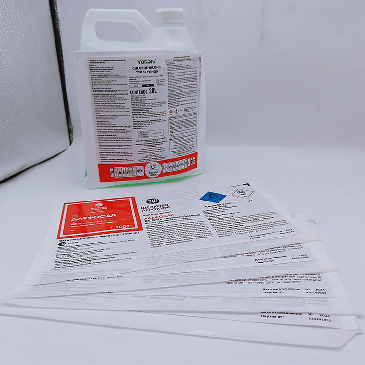 Pesticide Multi-layer Label