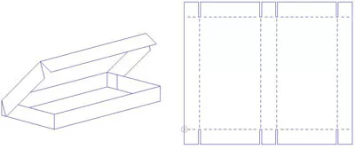 Corrugated cardboard box