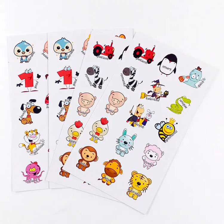 Cartoon Reward Stickers