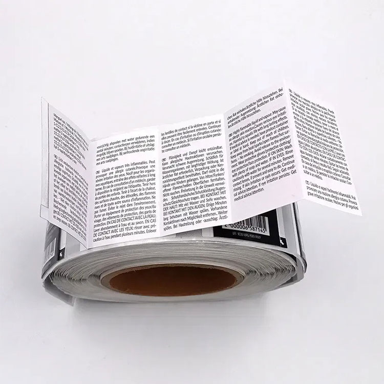 Multi-layer Folding Label
