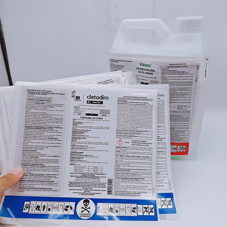 Pesticide Multi-layer Label