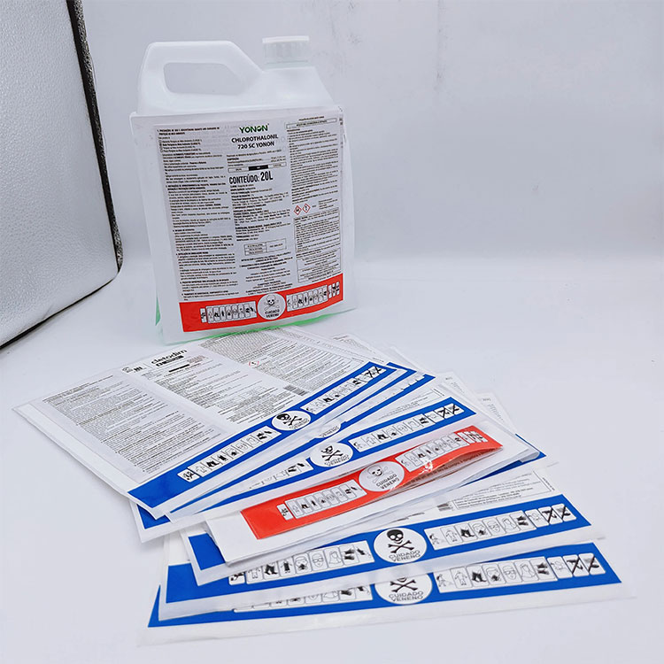 Pesticide Multi-layer Label