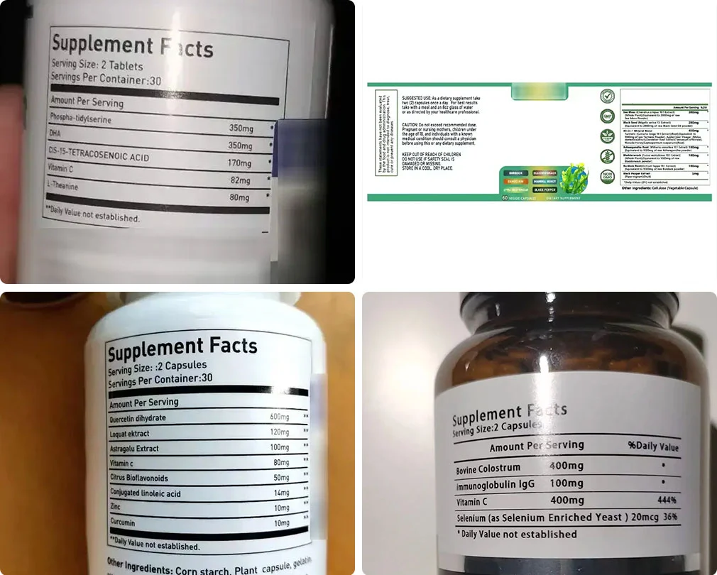 Nutrition Labels