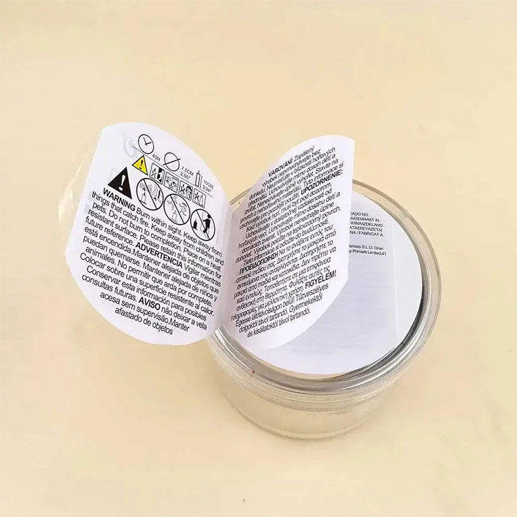 Cosmetic Multi-Layer Label