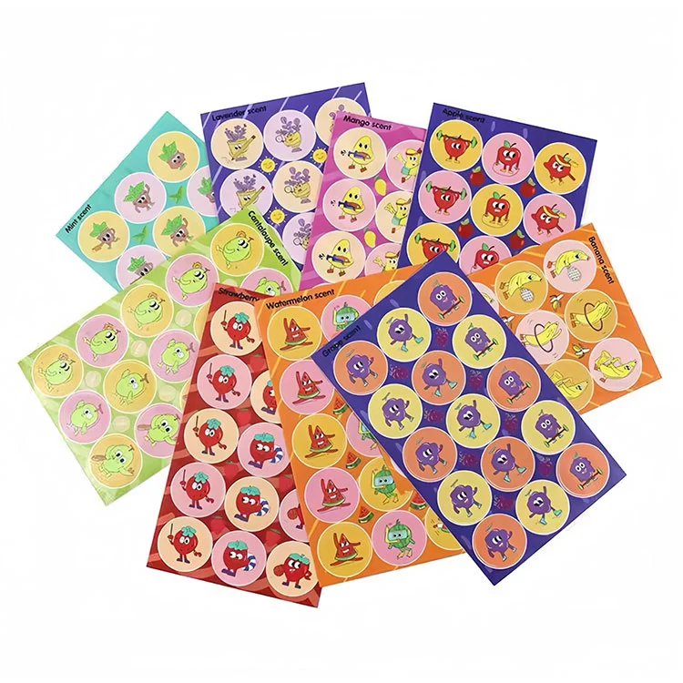 Fruity Scented Stickers