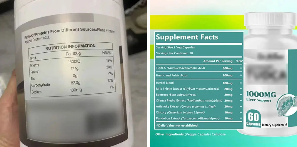 Nutrition Labels