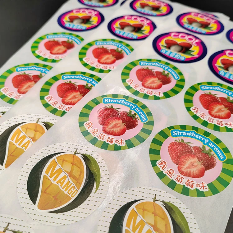 Scented Fruit Stickers