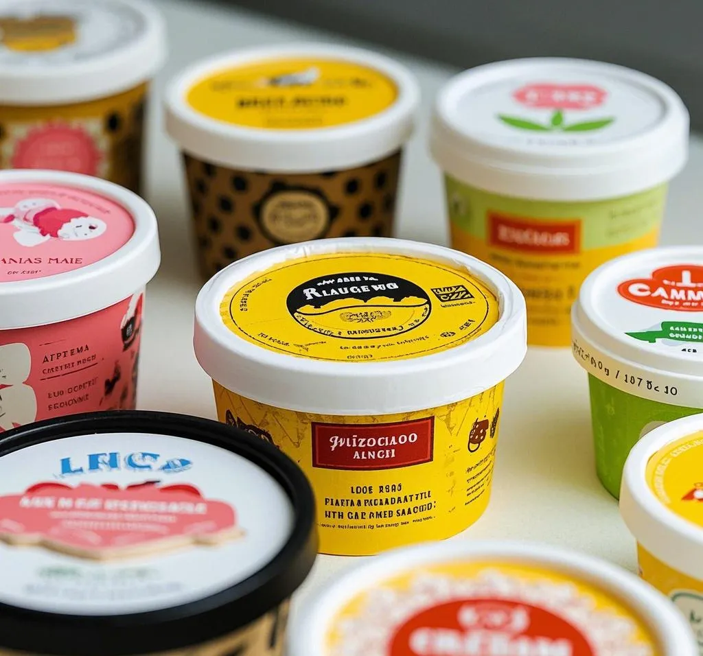 Ice Cream Labels