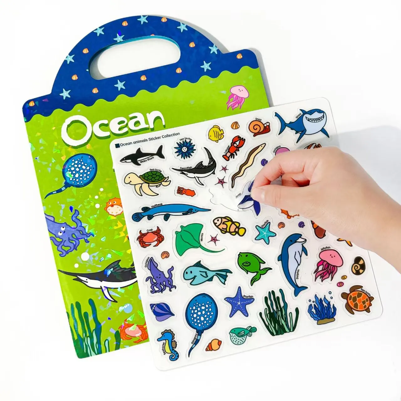 Jelly Sticker Book