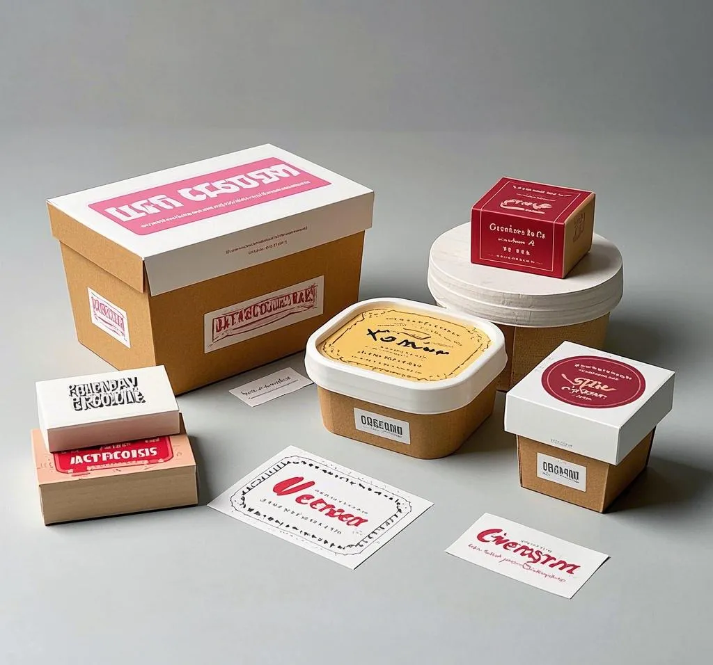 Ice Cream Labels