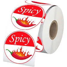 Sauce Bottle Label