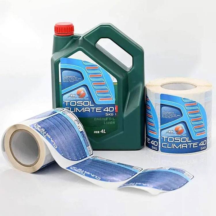 Mineral Motor Oil Labels