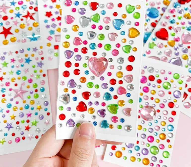 Diamond sticker