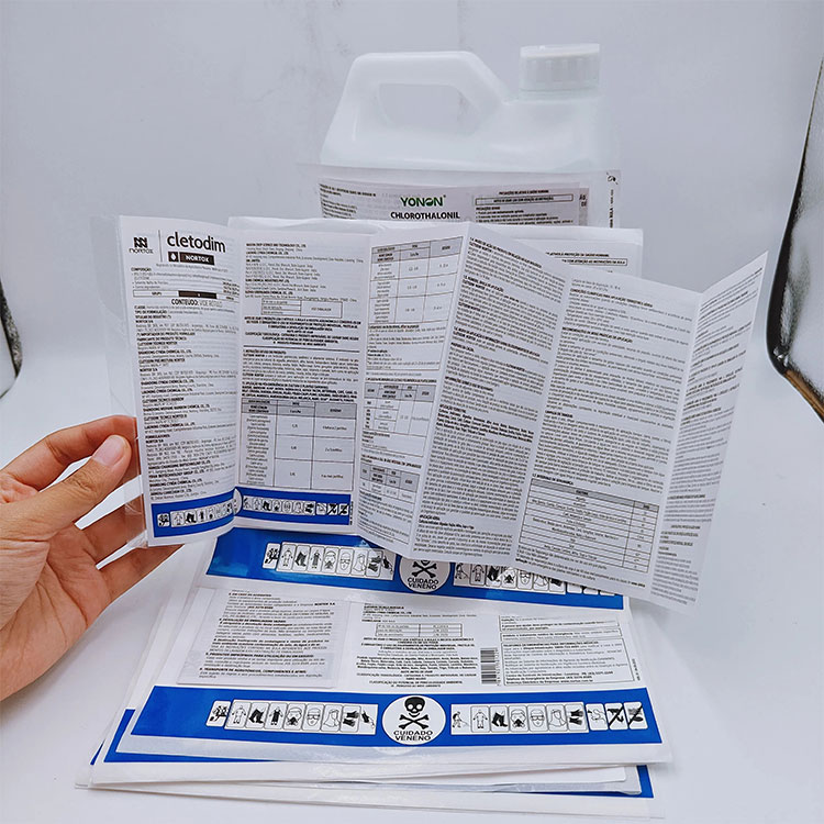 Pesticide Multi-layer Label