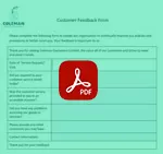 Customer Feedback Form