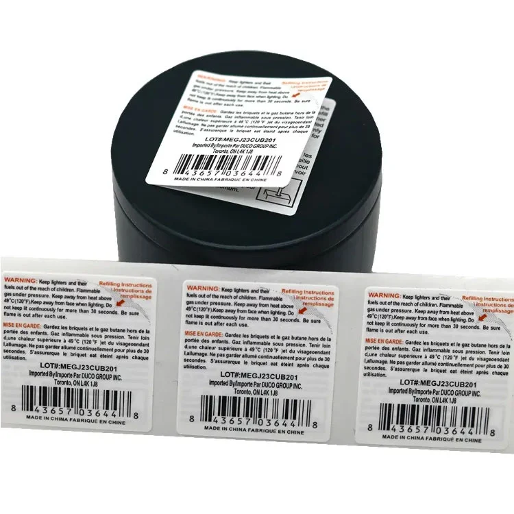 Removable Multi Layer Labels