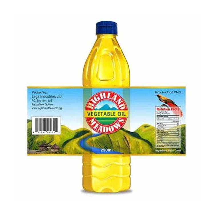 Cooking Oil Labels