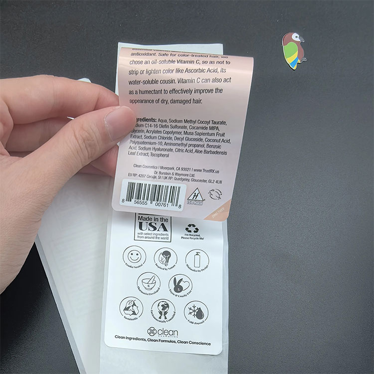 Two-ply Labels