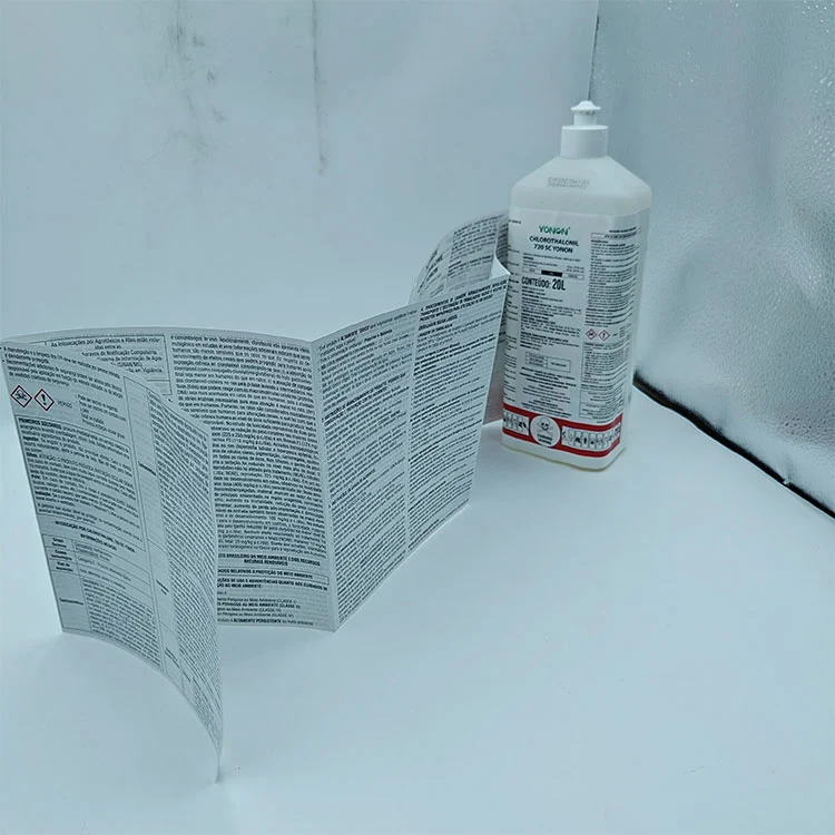 Multi Layer Label Instructions