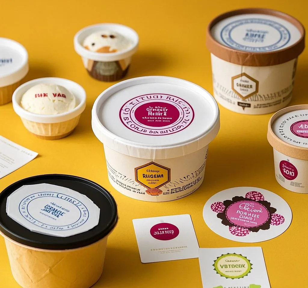 Ice Cream Labels