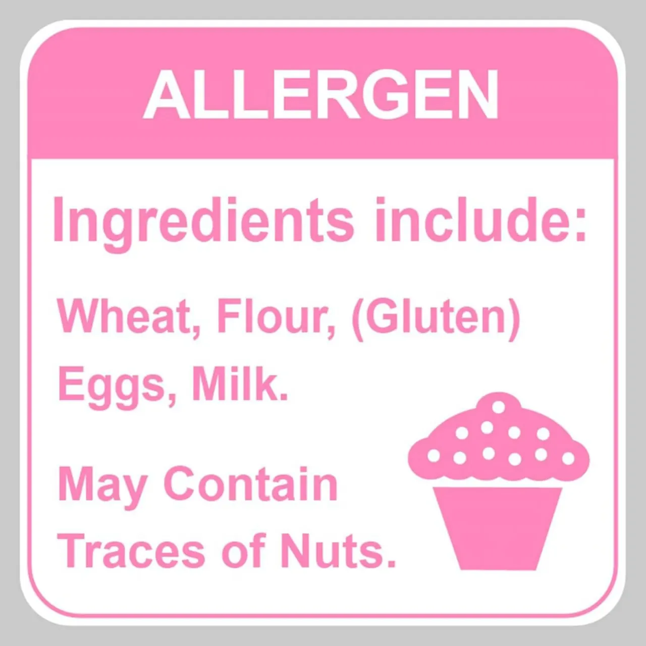 Allergy Label